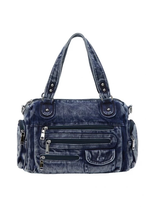Foto van product nelice Handtas blauw denim
