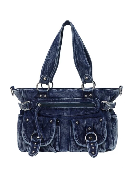 Foto van product nelice Handtas turquoise / blauw denim