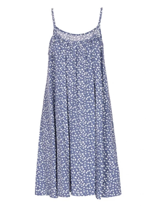 Foto van product nelice Zomerjurk blauw / wit
