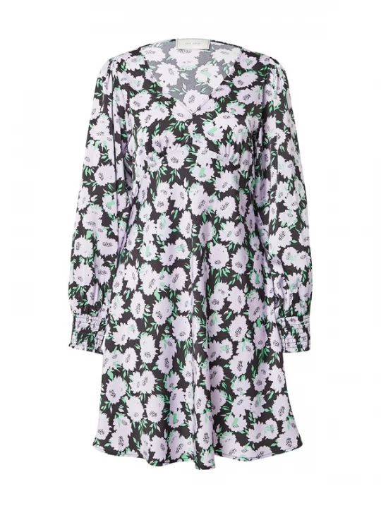 Foto van product Neo Noir Jurk 'Tez' mintgroen / lavendel / zwart