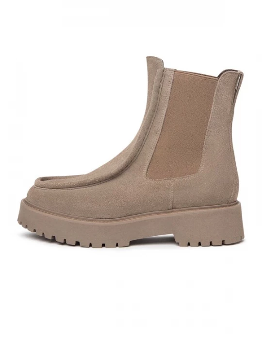 Foto van product Nero Giardini Boots 'Arold Velo Tr Taverna' donkerbeige