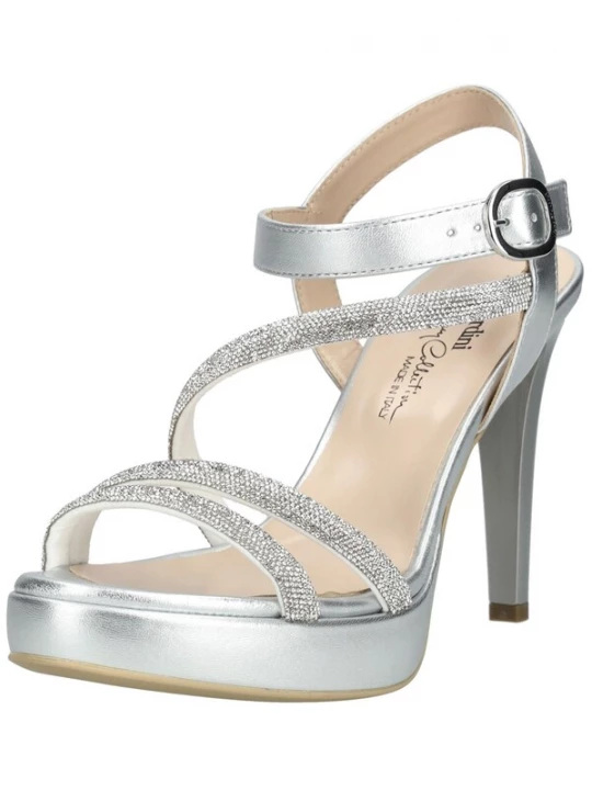 Foto van product Nero Giardini Sandalen met riem zilver