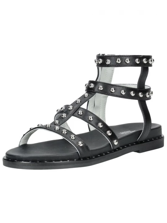 Foto van product Nero Giardini Sandalen met riem zwart / zilver