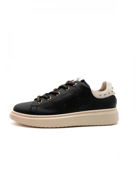 Foto van product Nero Giardini Sneakers 'Porto Nero Porto Osso Tr Varena Stan Beige' beige / zwart