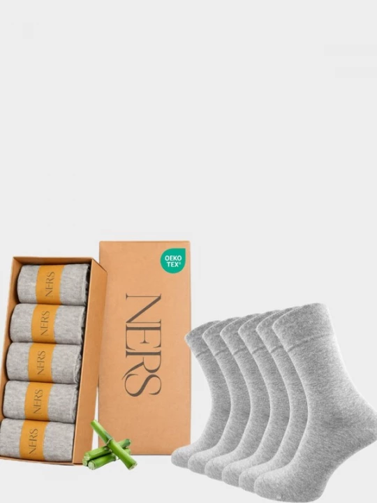 Foto van product NERS Sokken 'KAUMA' grijs