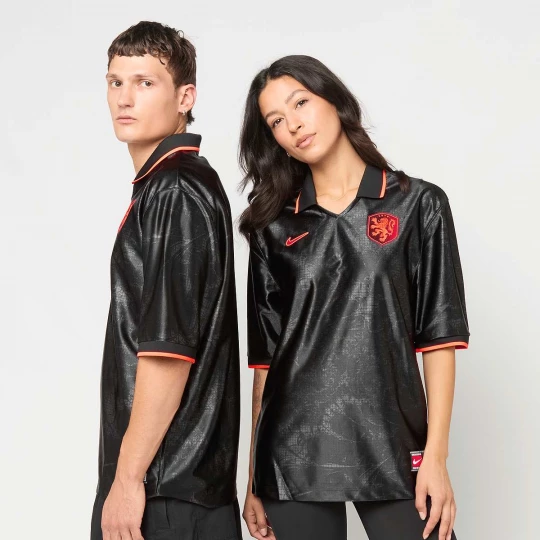 Foto van product Netherlands Energy Dri-FIT Short-Sleeve Soccer Top Nike zwart