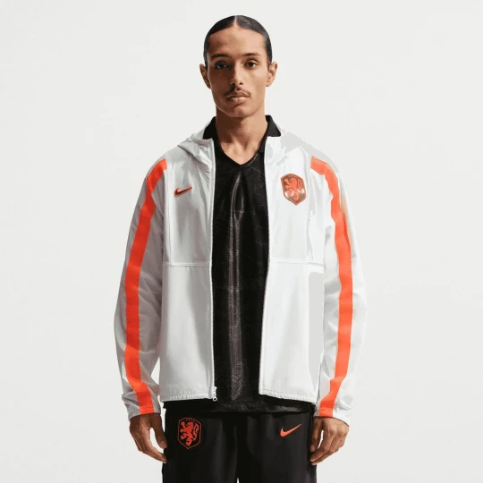 Foto van product Netherlands Energy Dri-FIT Soccer Woven Jacket Nike wit