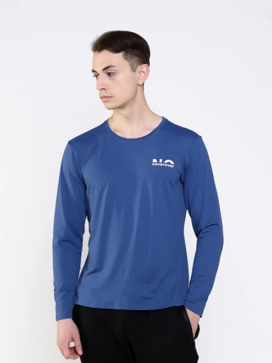 Foto van product neverover Functioneel shirt blauw