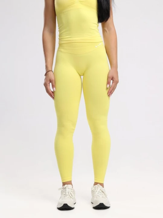 Foto van product neverover Leggings geel