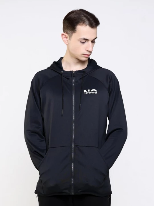 Foto van product neverover Sportjas 'Core Zipup Hoodie' zwart