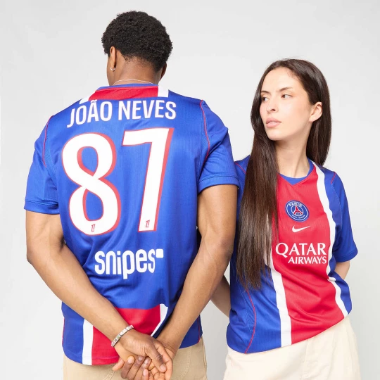 Foto van product Neves / No. 87 / PSG Nike Home Stadium 2026 / 27 blauw
