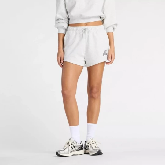 Foto van product new balance Broek 'Trackside' grijs gemêleerd / zwart