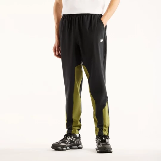 Foto van product new balance Broek 'Utility' groen / zwart