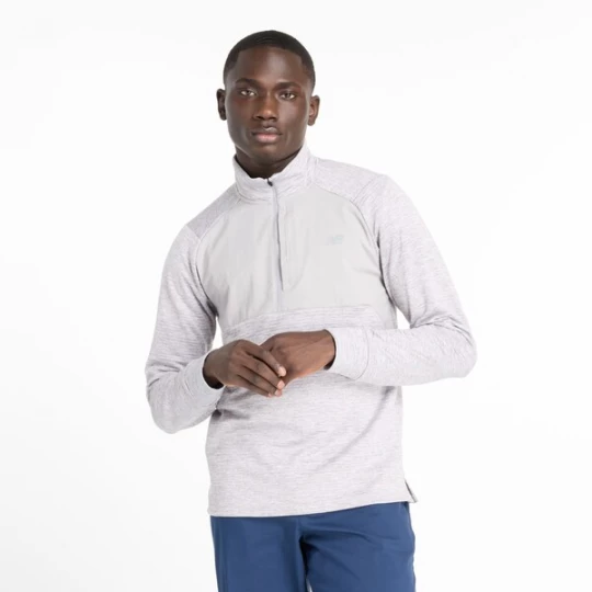 Foto van product new balance Functioneel shirt 'Athletics' lichtgrijs / grijs gemêleerd
