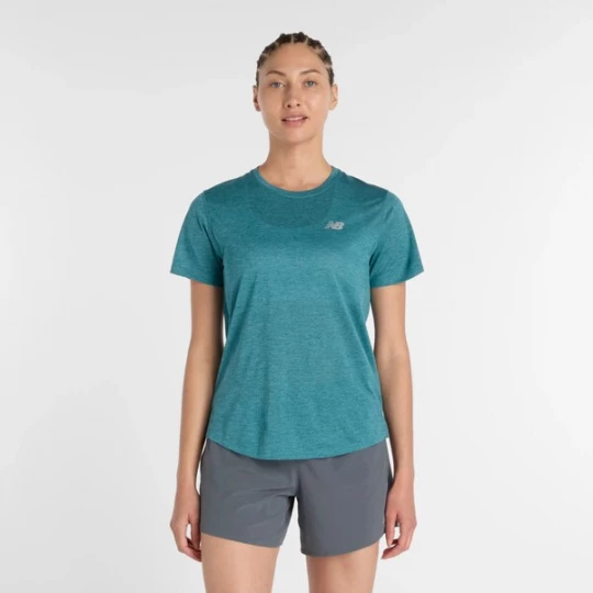 Foto van product new balance Functioneel shirt 'Athletics' petrol