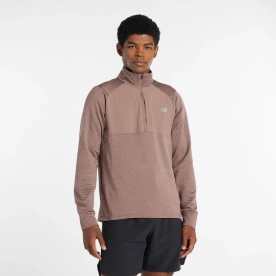 Foto van product new balance Functioneel shirt 'Athletics' taupe / zilver