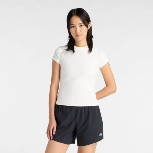 Foto van product new balance Functioneel shirt wit