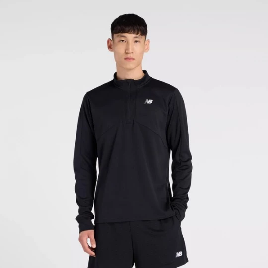 Foto van product new balance Functioneel shirt zwart / wit