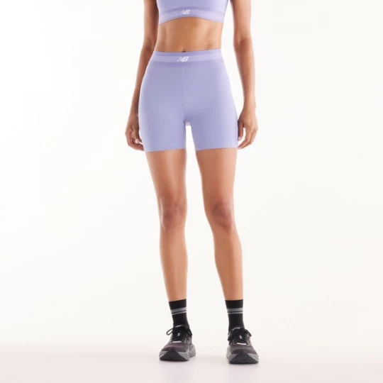 Foto van product new balance Jumpsuit 'Ac Fitted Short 5"' lila / lichtlila