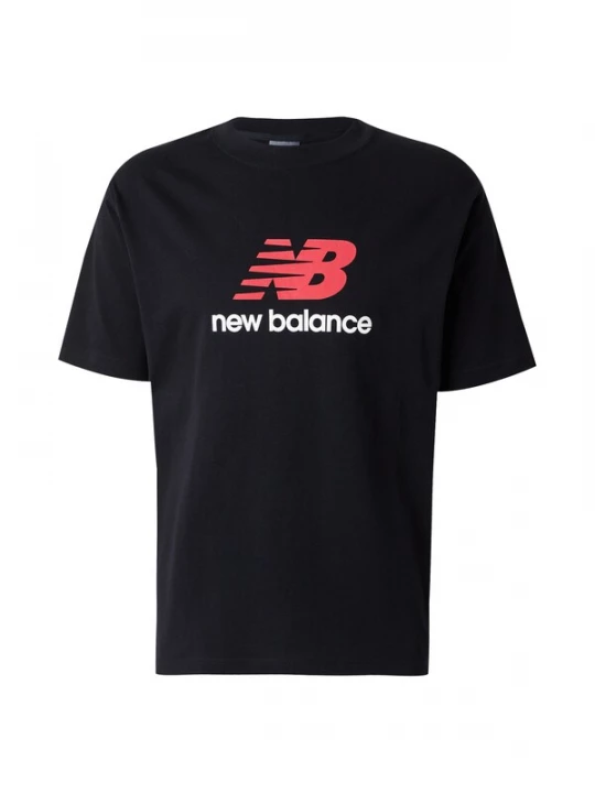 Foto van product new balance Shirt 'Athletics' knalrood / zwart / wit