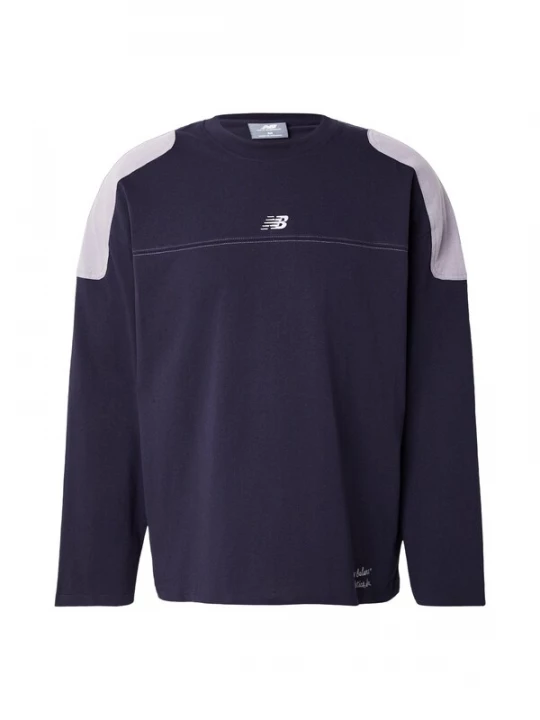 Foto van product new balance Shirt donkerblauw / sering / wit