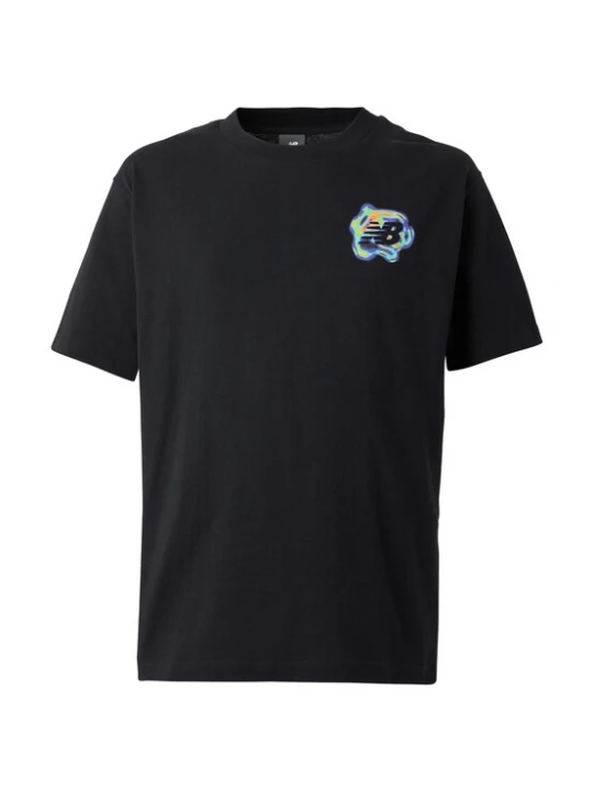 Foto van product new balance Shirt geel / lichtgroen / zwart / wit