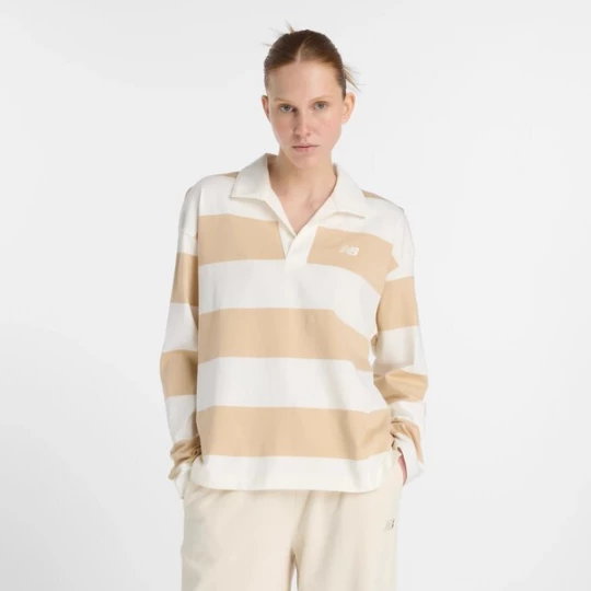 Foto van product new balance Shirt lichtbruin / wit