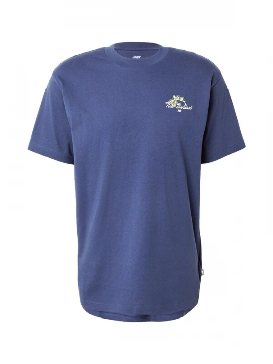 Foto van product new balance Shirt navy / lichtgroen / wit