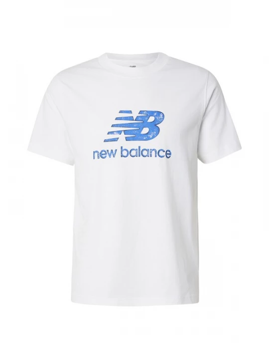 Foto van product new balance Shirt navy / royal blue / koningsblauw / wit