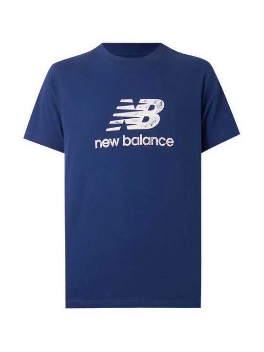 Foto van product new balance Shirt royal blue / koningsblauw / wit