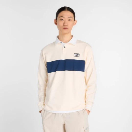 Foto van product new balance Shirt 'Rugby' crème / navy
