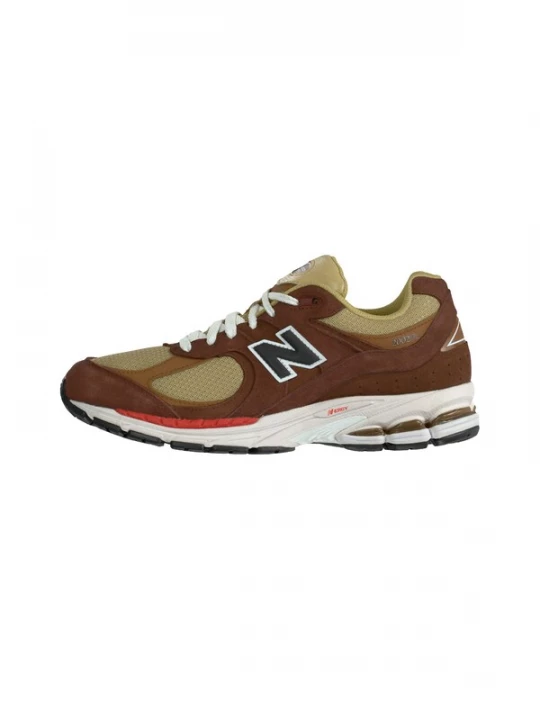 Foto van product new balance Sneakers laag '2002' bruin / kiwi / zwart