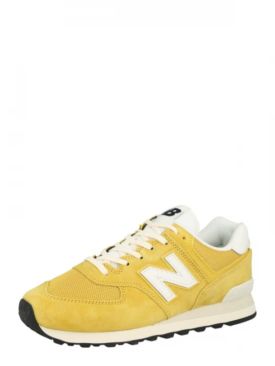 Foto van product new balance Sneakers laag '574' curry / wit