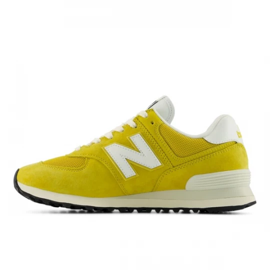 Foto van product new balance Sneakers laag '574' geel / citroengeel / wit