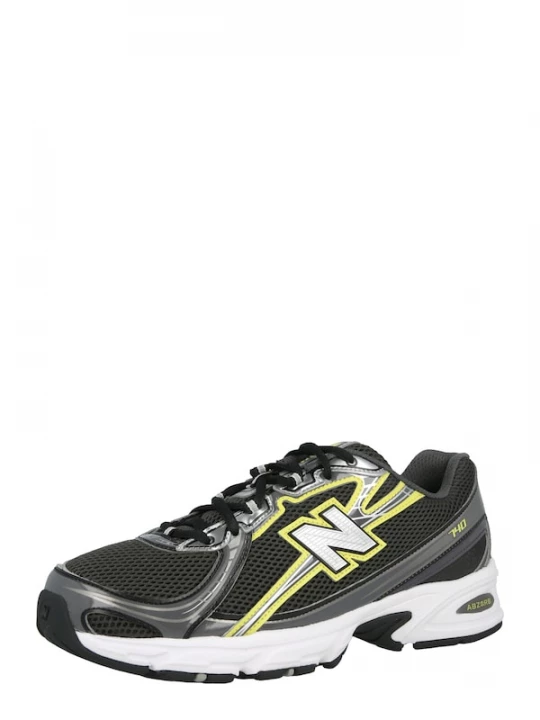 Foto van product new balance Sneakers laag '740' geel / antraciet / zwart / zilver