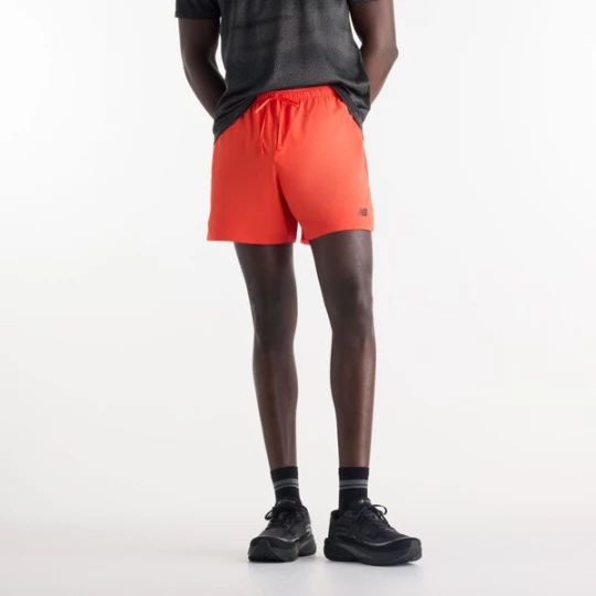 Foto van product new balance Sportbroek 'RC Essential Short 5"' oranje / oranjerood