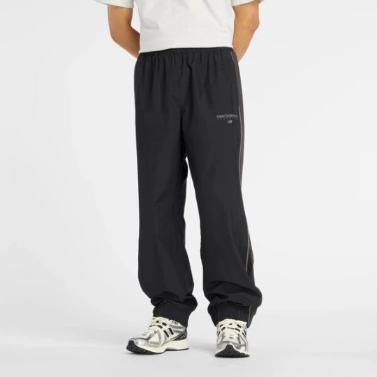 Foto van product new balance Sportbroek 'Trackside' aardetinten / zwart / wit