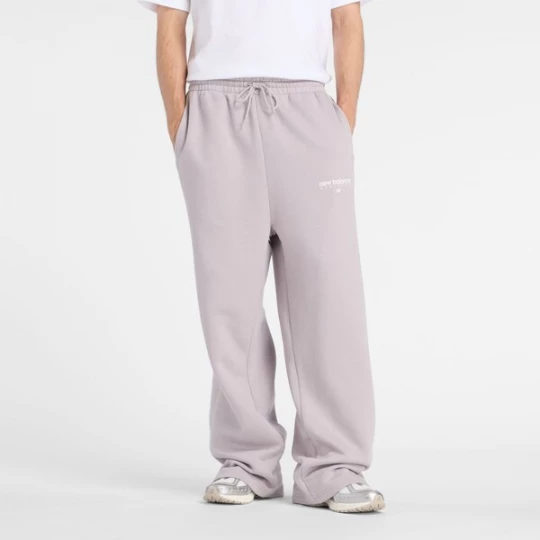 Foto van product new balance Sportbroek 'Trackside Fleece Pant' grijs / rookgrijs