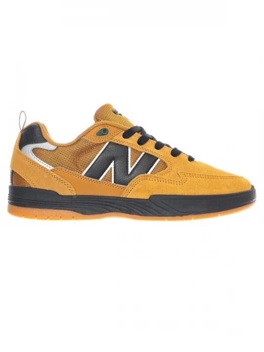 Foto van product new balance Sportieve veterschoen 'NB Numeric Tiago Lemos 808L Workwea / Black' geel / zwart
