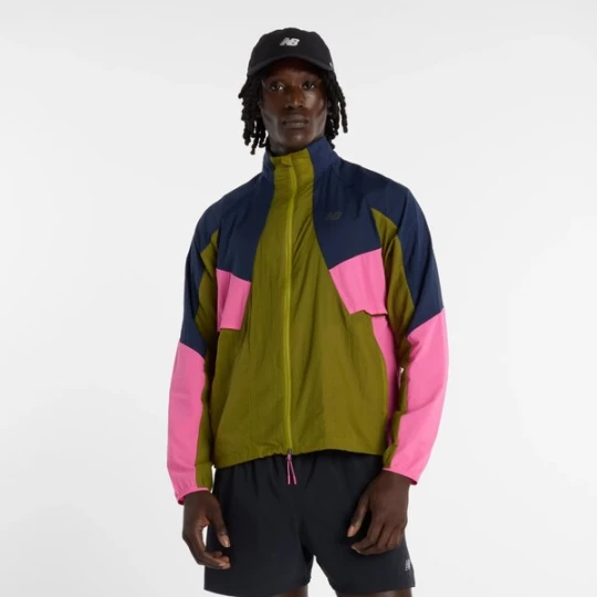Foto van product new balance Sportjas marine / groen / pink