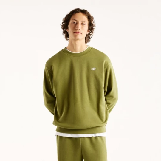 Foto van product new balance Sweatshirt 'Essentials' olijfgroen