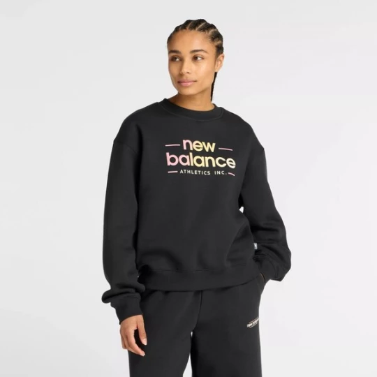 Foto van product new balance Sweatshirt geel / rosa / zwart