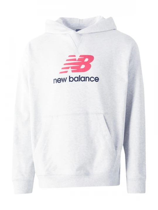 Foto van product new balance Sweatshirt grijs gemêleerd / lichtrood / zwart