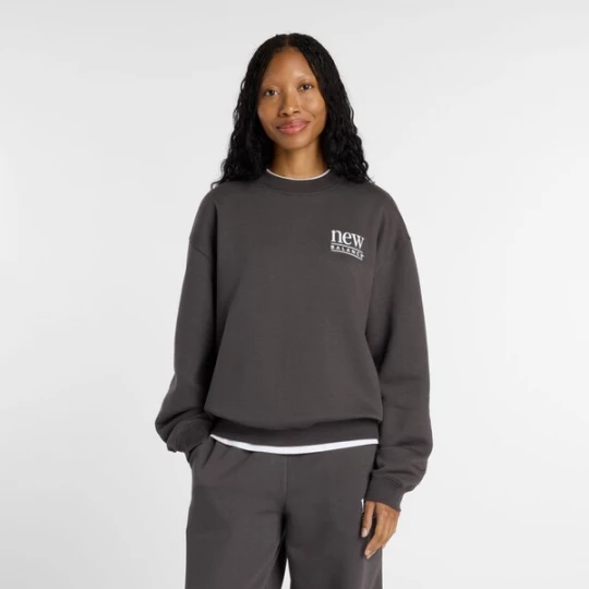 Foto van product new balance Sweatshirt 'Reimagined' grafiet / wit
