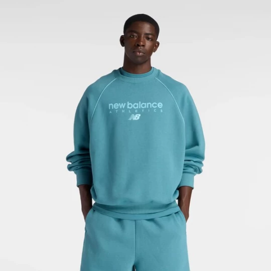 Foto van product new balance Sweatshirt 'Trackside' aqua