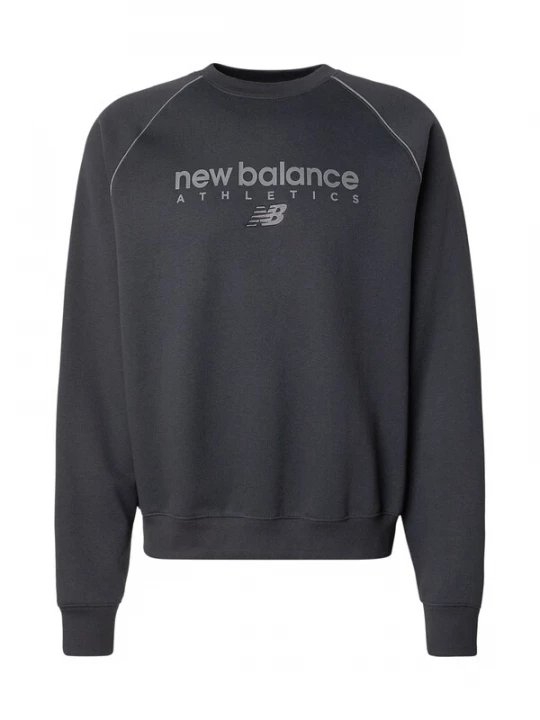 Foto van product new balance Sweatshirt 'Trackside' basaltgrijs / zwart