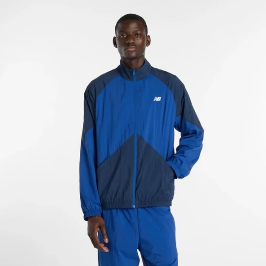 Foto van product new balance Trainingsjack 'Legacy' navy / kobaltblauw / wit