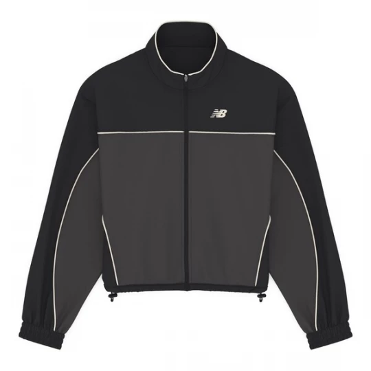 Foto van product new balance Tussenjas 'Trackside' donkerbruin / zwart / wit