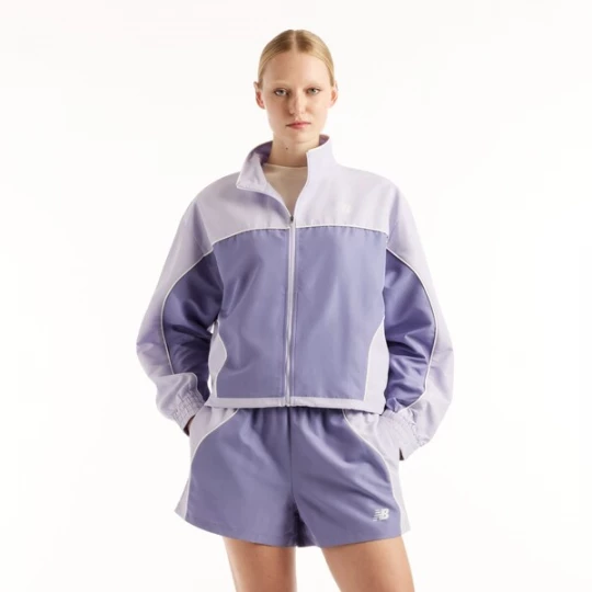 Foto van product new balance Tussenjas 'Trackside' sering / lichtlila