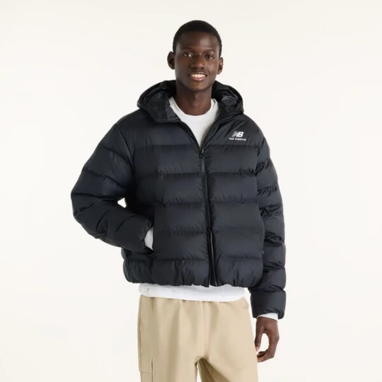 Foto van product new balance Winterjas 'Boston' zwart / wit